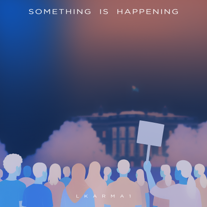 something is happening - single album artwork